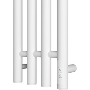 Полотенцесушитель электрический Point Деметра П3 180x1200 диммер справа, белый (PN12832W)