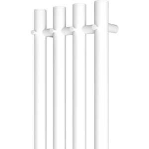 Полотенцесушитель электрический Point Деметра П3 180x1200 диммер справа, белый (PN12832W)