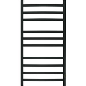 Полотенцесушитель электрический Point Антея П10 500x1000 диммер справа, черный (PN17850B)