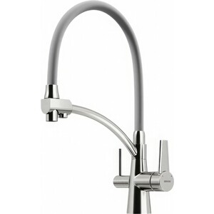 Смеситель для кухни Sancos Eri с подключением фильтра, брашированный никель (SC4001BN)