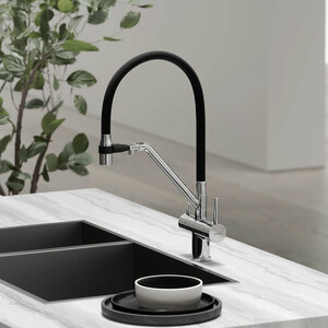 Смеситель для кухни Sancos Dora с подключением фильтра, хром (SC4003CH)