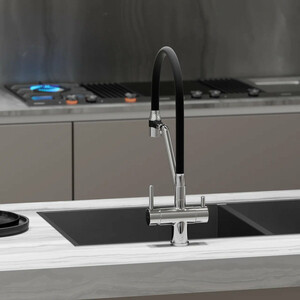 Смеситель для кухни Sancos Dora с подключением фильтра, хром (SC4003CH)