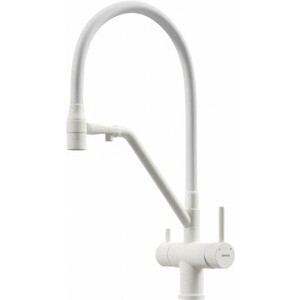Смеситель для кухни Sancos Dora с подключением фильтра, матовый белый (SC4003MW)
