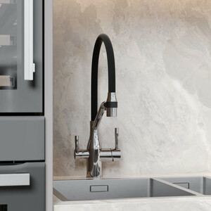 Смеситель для кухни Sancos Orta с подключением фильтра, хром (SC4008CH)