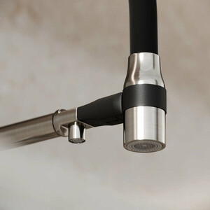 Смеситель для кухни Sancos Garda с подключением фильтра, брашированный никель (SC4009BN)