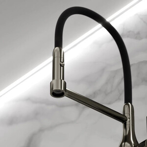 Смеситель для кухни Sancos Pride вороненая сталь (SC4011GG)