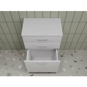 Комод Style line Эко Стандарт 50х30 три ящика, белый (ЛС-00002330)