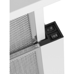 Вытяжка встраиваемая MAUNFELD Clyde 50 белое стекло