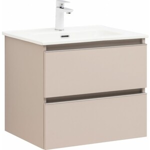 Тумба под раковину Aquanet Вега 60х45 бежевая (329583)
