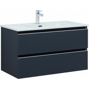 Тумба под раковину Aquanet Вега 90х45 маренго (329592)