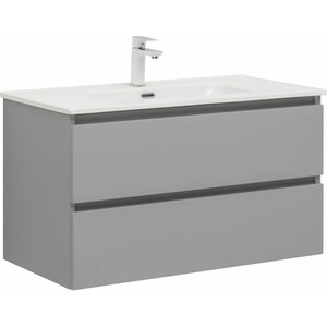 Тумба под раковину Aquanet Вега 90х45 мисти грин (329604)