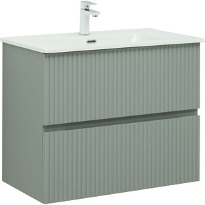 Тумба под раковину Aquanet Джейн 80х45 мисти грин (313318)