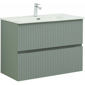 Тумба под раковину Aquanet Джейн 90х45 мисти грин (313319)