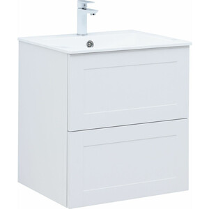 Тумба под раковину Aquanet Терра 60х50 белая матовая (313232)