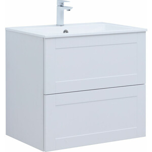 Тумба под раковину Aquanet Терра 70х50 белая матовая (313233)