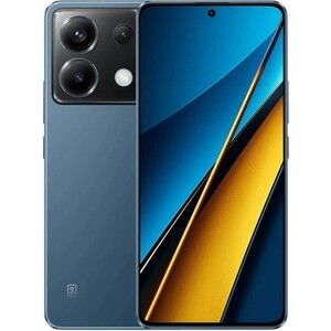 Смартфон POCO X6 5G 12/256Gb Blue MZB0G2JRU (53128)