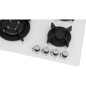 Газовая варочная панель Weissgauff HGG 640 WG Nano Glass