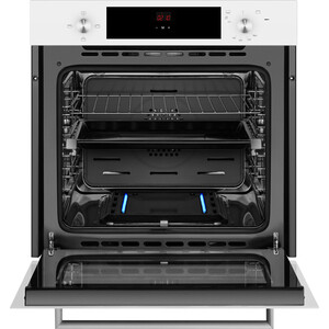 Газовый духовой шкаф Weissgauff WGO 702 D White Glass