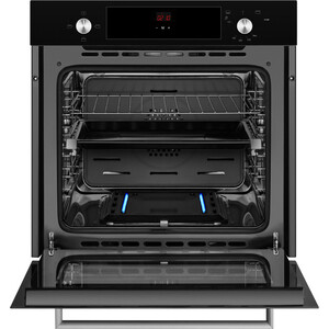 Газовый духовой шкаф Weissgauff WGO 706 D Black Glass