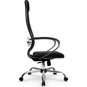 Кресло Метта МЕТТА B 1m 32PF / подл.127 / осн.003 Рогожка B Темно-серый