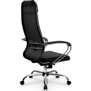 Кресло Метта МЕТТА B 1m 32PF / подл.127 / осн.003 Рогожка B Темно-серый