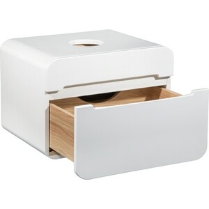 Тумба под раковину Runo Ницца 60х46 белая (00-00002122)