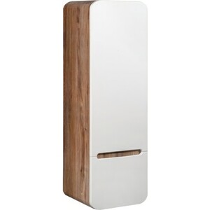 Пенал Runo Ницца 35х112 правый, темное дерево/белый (00-00002130)