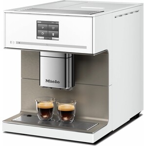 Кофемашина автоматическая Miele CM 7550 CoffeePassion Brilant white