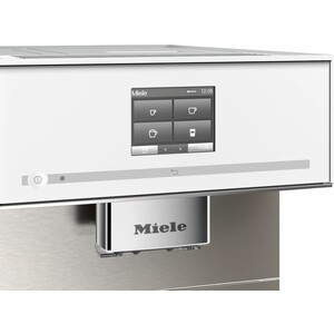 Кофемашина автоматическая Miele CM 7550 CoffeePassion Brilant white