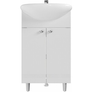 Тумба с раковиной 1Marka Story 45х28 белый глянец (У99313, 4620008192741)