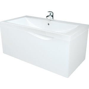 Тумба с раковиной 1Marka Этюд 100х48 белый глянец (У51045, 10.150.01000.001)