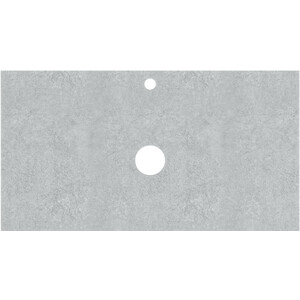 Столешница 1Marka Grunge Loft 90х48 бетон светлый (У85840)