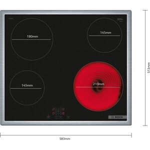 Электрическая варочная панель Bosch PKE645BA2E