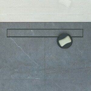 Душевой лоток Bettoserb Drain Frameless 550, черный матовый (13701319)