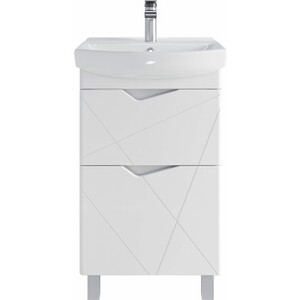 Тумба под раковину Sanstar Линни 50х34 белая (413.1-1.4.1.)