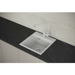 Кухонная мойка Point Мисти 46 белая (PN3011W)