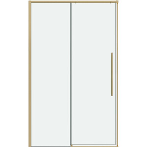 Душевая дверь Grossman Galaxy 120х195 прозрачная золото сатин 100K33011203200 26300₽