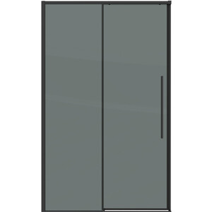 Душевая дверь Grossman Galaxy 120х195 тонированная черная матовая 100K33011202110 24400₽