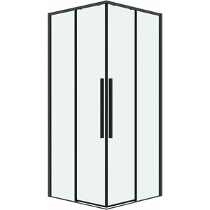 Душевой уголок Grossman Galaxy 80x80 прозрачный, графит сатин (300.K33.01.8080.42.00)