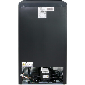 Холодильник WILLMARK XR-100SS серебряный