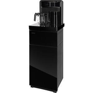 Кулер для воды напольный Hiberg UF 95 B с чайным столиком