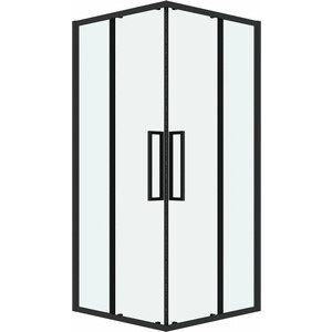 Душевой уголок Grossman Cosmo 90x90 прозрачный, черный матовый (300.K33.02.9090.21.00)