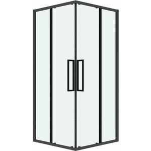 Душевой уголок Grossman Cosmo 100x100 прозрачный, графит сатин (300.K33.02.1010.42.00)