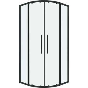 Душевой уголок Grossman Cosmo 90x90 прозрачный, черный матовый (301.K33.02.9090.21.00)