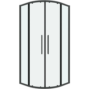 Душевой уголок Grossman Cosmo 90x90 прозрачный, графит сатин (301.K33.02.9090.42.00)