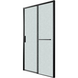 Душевая дверь Grossman Style 120х195 шиншилла черная матовая 100K33051202102 30400₽