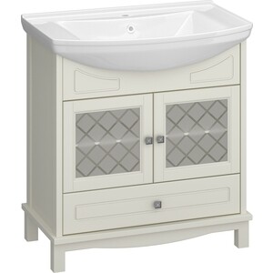 Тумба под раковину Opadiris Омега 75 слоновая кость (00-00002951)