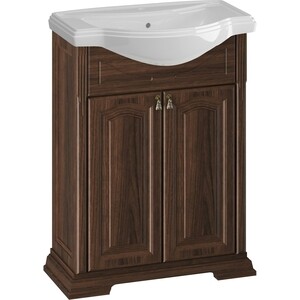 Тумба под раковину Opadiris Риспекто 65 орех антикварный (00-00005814)
