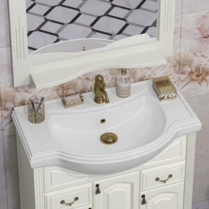 Тумба под раковину Opadiris Риспекто 80 слоновая кость (00-00006022)