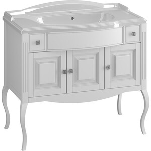 Тумба под раковину Opadiris Лаура 100 белая (Z0000012805)